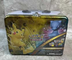 Pokemon TCG 2017 Shining Legends Collector’s Chest Tin Lunch Box - Image 1