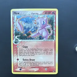 Mew Delta Species 3/17 Pop Series 5 Holo Inverted Back Misprint Error- Near Mint - Image 1