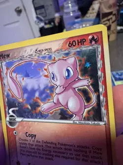 Mew Delta Species 3/17 Pop Series 5 Holo - Inverted Back Misprint Error - Image 3