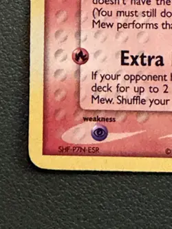 Mew Delta Species 3/17 Pop Series 5 Holo Inverted Back Misprint Error - LP - Image 2