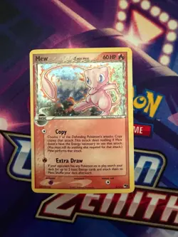 Mew Delta Species 3/17 Pop Series 5 Holo - Super CLEAN Inverted Back Error - Image 1