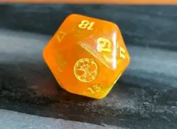 MTG Magic The Gathering D20 SPINDOWN LIFE DICE (DIE) Spiderman - Image 1