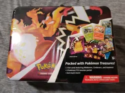 Pokemon TCG 2020 Fall Collector's Chest Lunch Box Tin S&S Charizard SEALED - Image 1