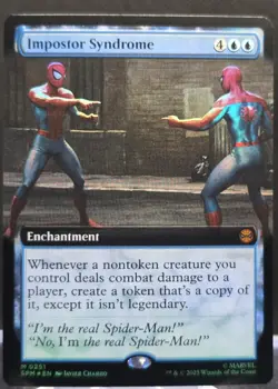 Imposter Syndrome #251 Marvel's Spider-Man Extended Art Foil Mythic - Image 1