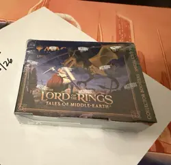 New MTG LOTR Tales of Middle-earth Special Edition Collector Box 12 Packs SEALED - Image 1