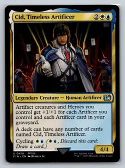 Cid, Timeless Artificer (0418) Final Fantasy Regular - Image 1