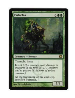 MTG - NM - Putrefax Scars of - Mirrodin 126 - Image 1