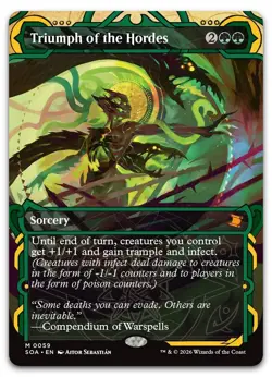 Triumph of the Hordes #59 NM Secrets of Strixhaven: Mystical Archive Magic MTG - Image 1