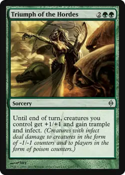 MTG New Phyrexia - Triumph of the Hordes - NM - Image 1