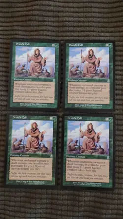Magic: the Gathering / MtG Druid's Call x4 Odyssey - Image 1