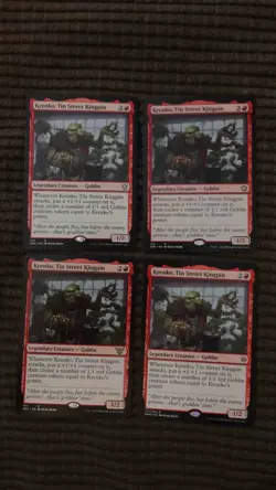 Magic: the Gathering / MtG Krenko, Tin Street Kingpin x4 Mixed Sets - Image 1