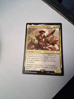 MTG Commissar Severina Raine Universes Beyond: Warhammer 40000 - Image 1