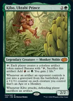 Kibo, Uktabi Prince [Jumpstart 2022] Magic MTG - Image 1