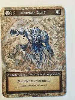 Sorcery: Contested Realm - ALPHA - Mountain Giant - ELITE Non-Foil - Image 1