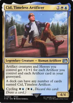 Cid, Timeless Artificer, #412, FIN, Regular - Image 1