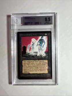 MTG BETA Animate Dead BGS 8.5 NM-MT+ (9.5 centering) 1993 - Image 1