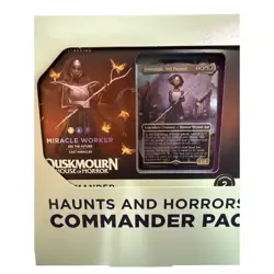 Magic The Gathering MTG Duskmourn Haunts &Horrors Commander Pack! MiracleWorker - Image 3