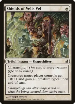 Shields of Velis Vel Lorwyn Foil MTG 39 MP - Image 1