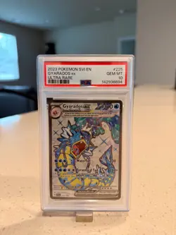 Gyarados ex 225/198 Ultra Rare Scarlet & Violet Pokemon Holo GEM MINT PSA 10 - Image 1