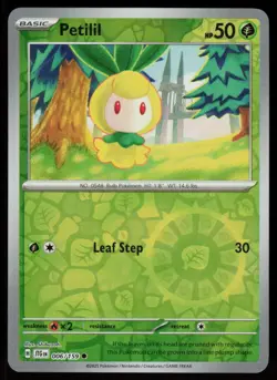 Petilil 006/159 Common Journey Together Pokemon Reverse Holo Near Mint - Image 1