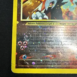 Pokemon TCG Entei #34 WOTC Black Star Promo Cosmos Holo Swirl Card - Image 5