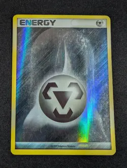 2007 Pokemon Metal Energy Reverse Holo Unnumbered MP - Image 1