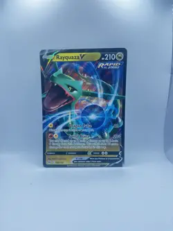 Pokemon Jumbo Rayquaza V 100/159 Crown Zenith Oversized Holo Card - Image 1