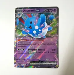 Azumarill ex 084/217 ME: Ascended Heroes Double Rare Full Art Holo EN HP270 - Image 1