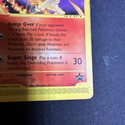Rapidash #51 WOTC Black Star Promo Pokemon TCG 2002 LP Wizards of the Coast - Image 4