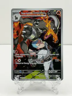 🔥Pokemon TCG-Team Rocket's Houndoom-191/182-Sv10: Destined Rivals-Holo-M/NM!🔥 - Image 1