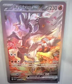 The Pokemon Company Pokemon TCG Reshiram ex 166/086 White Flare SIR Holo 230 - Image 1