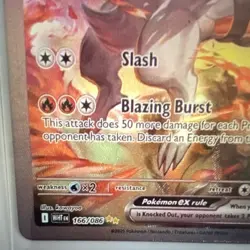 The Pokemon Company Pokemon TCG Reshiram ex 166/086 White Flare SIR Holo 230 - Image 2
