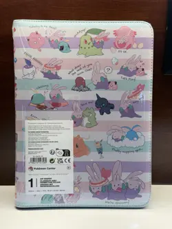 Pokemon TCG We're Goomy Zip Binder Pokemon Center Exclusive Sealed - Image 1