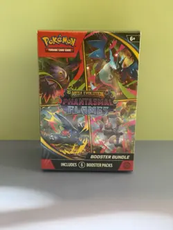 Pokemon TCG - Mega Evolution Phantasmal Flames Booster Bundle SEALED - Image 1