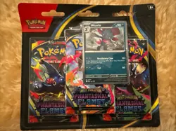 Pokemon TCG Mega Evolution Phantasmal Flames 3 Pack Blister. New Factory Sealed! - Image 1