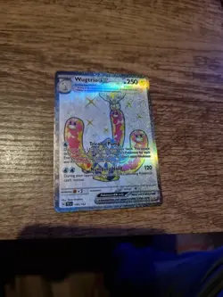 Pokemon TCG Wugtrio ex Scarlet & Violet-Temporal Forces 190/162 Doubl Ultra Rare - Image 1