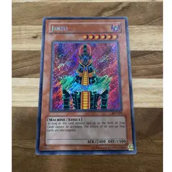 Yu-Gi-Oh Konami Jinzo BPT-011 Secret Rare - Foil Bleed - Image 1