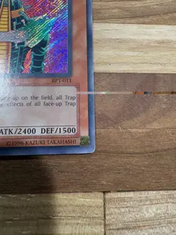 Yu-Gi-Oh Konami Jinzo BPT-011 Secret Rare - Foil Bleed - Image 5