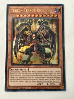 Yu-Gi-Oh! - Yubel - Terror Incarnate - Ultra - 1st - BLC1-EN028 - NM - Image 1