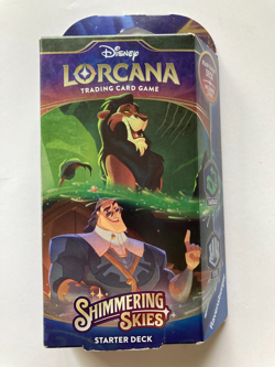 Lorcana TCG Disney Shimmering Skies Starter Deck Emerald & Steel - Image 1