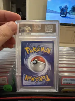 1999 Pokemon Base Set - Pikachu #58 Yellow Cheeks PSA 9 - VINTAGE - Image 2