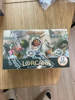 Disney Lorcana - Archazias Island Factory Sealed Booster Box - 24 Booster Packs - Image 1