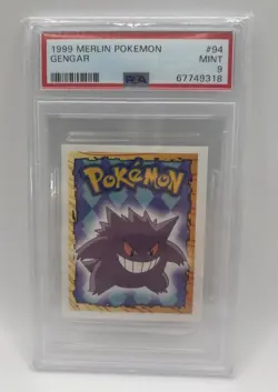 Pokemon 1999 MERLIN GENGAR #94 PSA 9 - Image 1