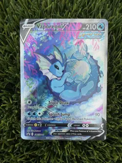 Vaporeon v SWSH181 Sword & Shield Promo Holo Pokemon TCG - Image 2