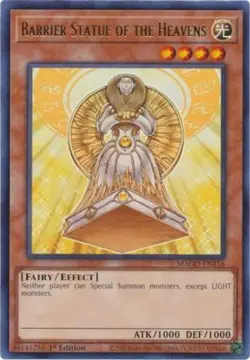 1x (NM) Barrier Statue of the Heavens - MAGO-EN116 - Rare - 1st Edition YuGiOh - Image 1