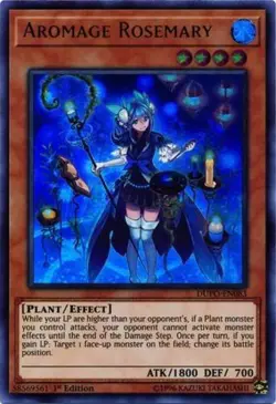 1x (EX) Aromage Rosemary - DUPO-EN083 - Ultra Rare - 1st Edition YuGiOh - Image 1