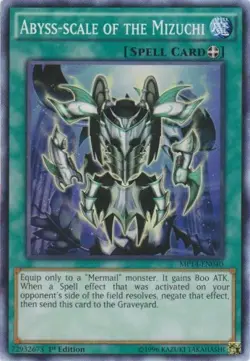1x (EX) Abyss-scale of the Mizuchi - MP14-EN040 - Common - 1st Edition YuGiOh - Image 1