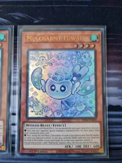 Yugioh 3x Mulcharmy Fuwalos Ultra Rare Playset RA04 EN050 - Image 4