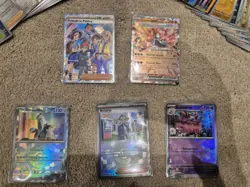 Pokemon TCG Prismatic Evolutions BUNDLE | 200+ CARDS | Pokeball, Full Art, Holos - Image 2