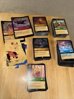 Disney Lorcana Bulk Lot 450+ Cards - Image 1